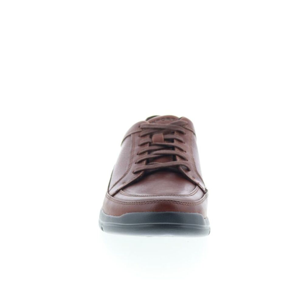 Rockport Mens Junction Point Lace To Toe Brown Shoes (NWT) - Picture 3 of 7